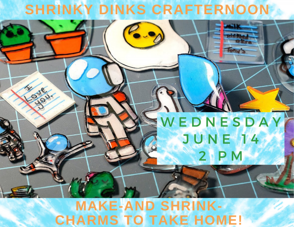 Image for event: Shrinky Dink Crafternoon